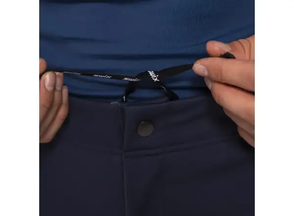 Swix Infinity Softshell pánské kalhoty Navy