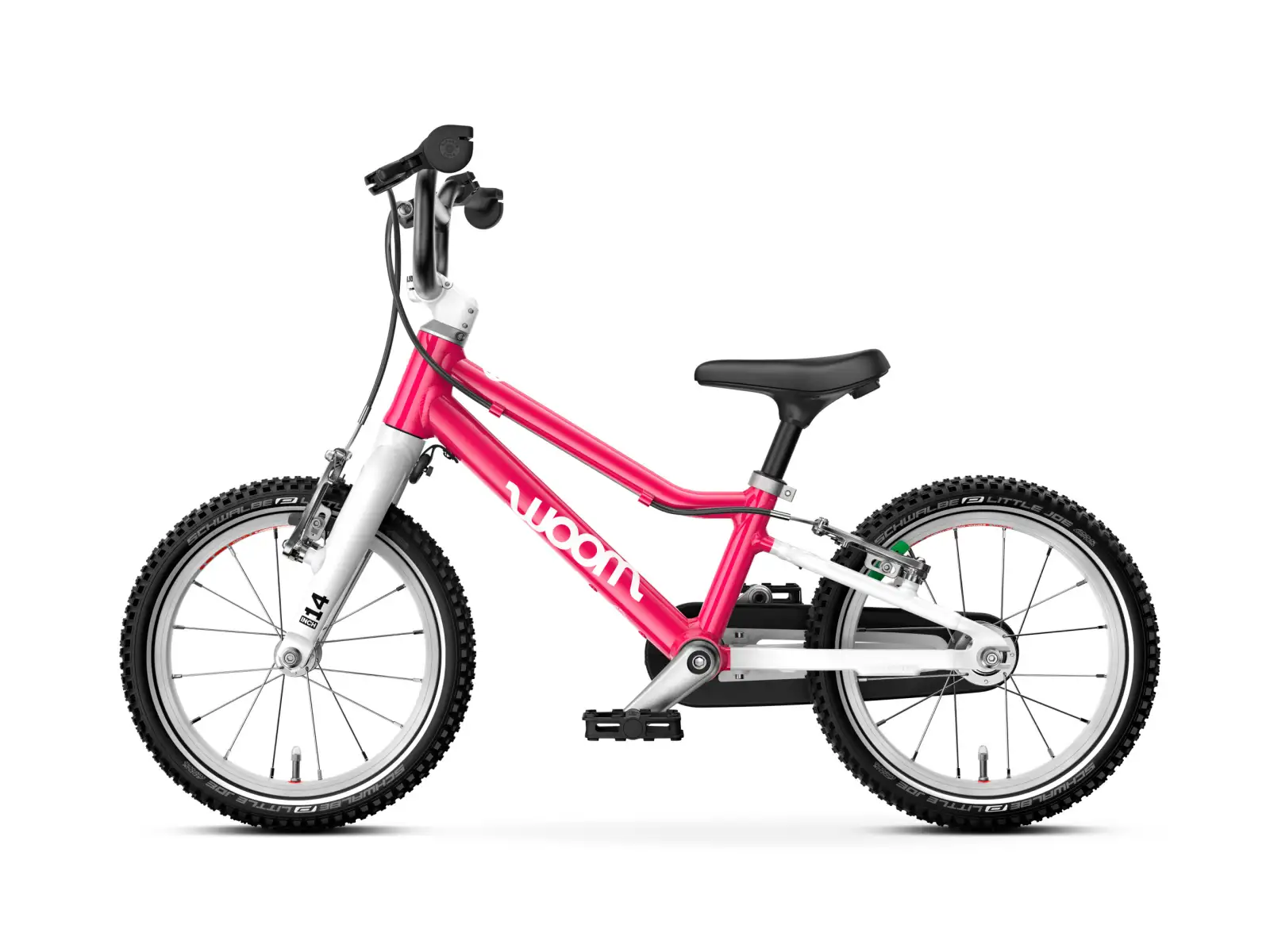 Woom GO 2 Hot Pink 14 dětské kolo