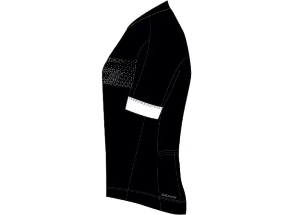 Silvini Ansino pánský dres krátký rukáv black/white