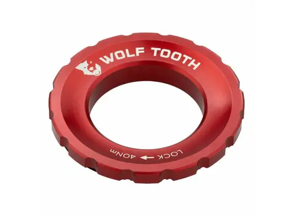 Wolf Tooth Centerlock externí matice červená