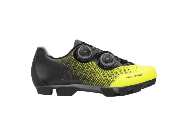 Force Score MTB pánské tretry fluo/černá