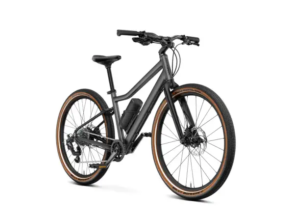 Woom Explore e 5 dětské elektrokolo Graphite Grey