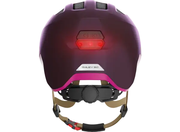 Abus Smiley 3.0 ACE LED dětská přilba Royal Purple