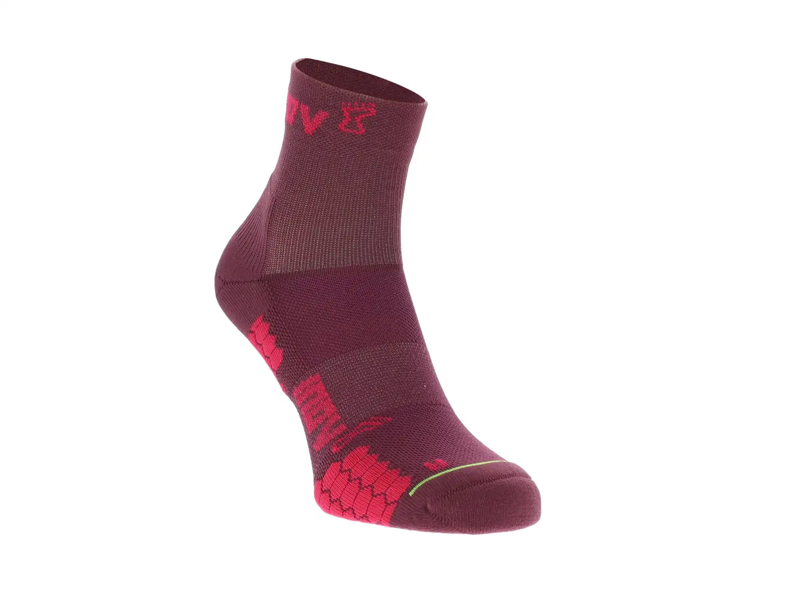 Inov-8 Trailfly středně vysoké ponožky teal/purple