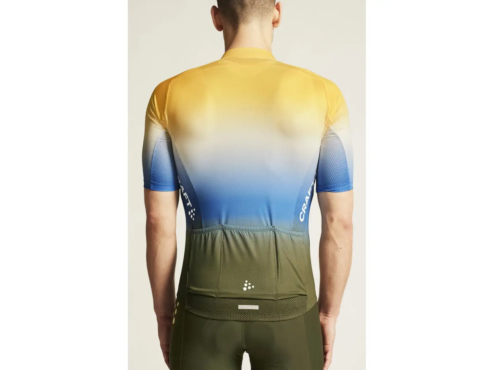 Craft ADV Endur Graphic pánský dres krátký rukáv zelená