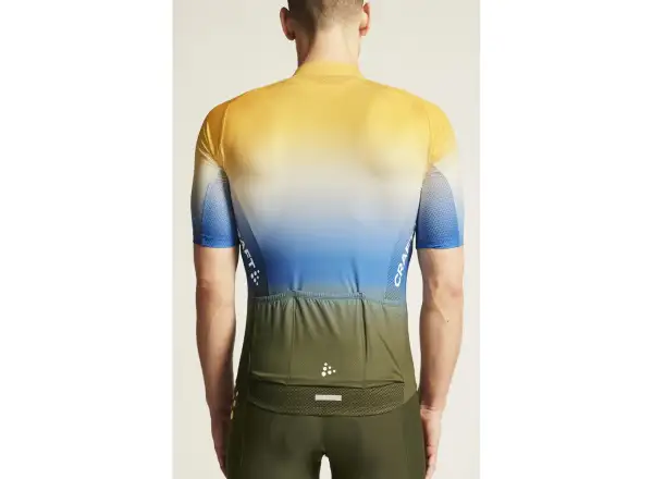 Craft ADV Endur Graphic pánský dres krátký rukáv zelená