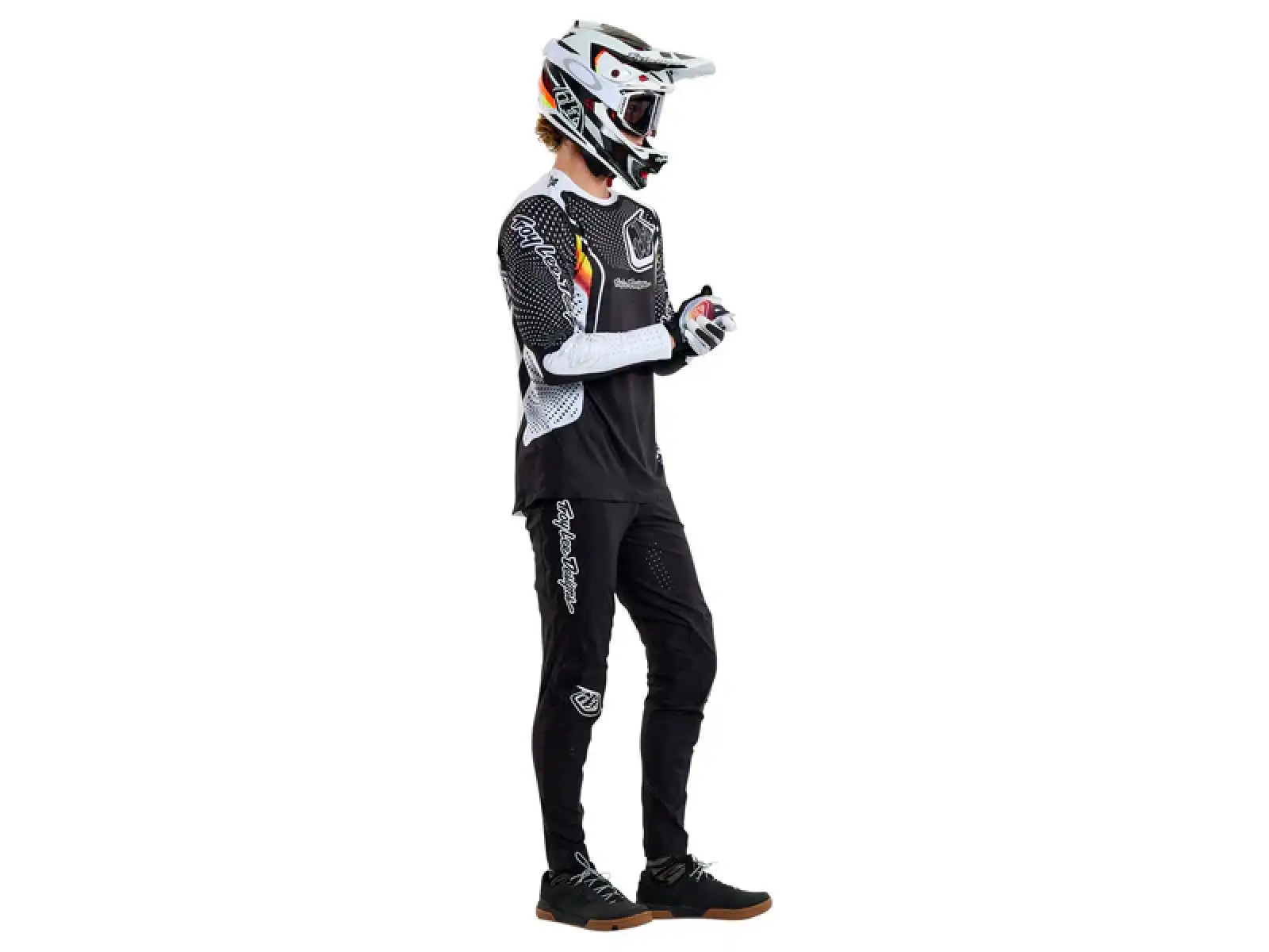 Troy Lee Designs Sprint Ultra Optic pánský dres dlouhý rukáv Black