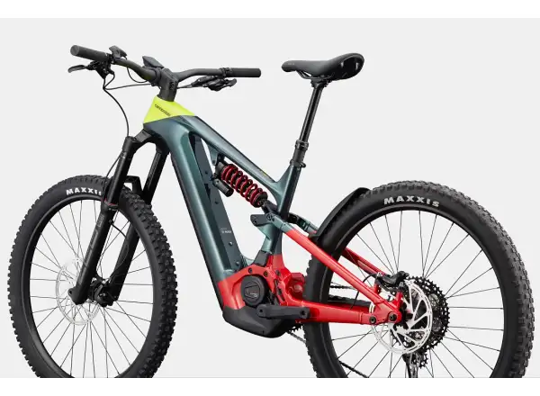 Cannondale Moterra Neo Carbon LT 1 celoodpružené elektrokolo Gunmetal Green