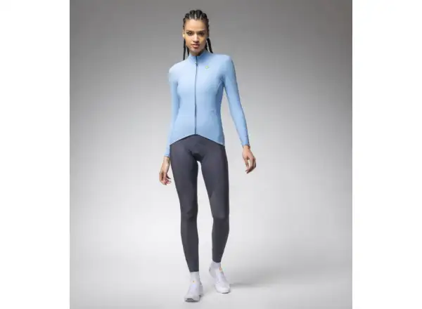 Alé R-EV1 Warm Race 2.0 dámský zateplený dres dlouhý rukáv Sky Blue
