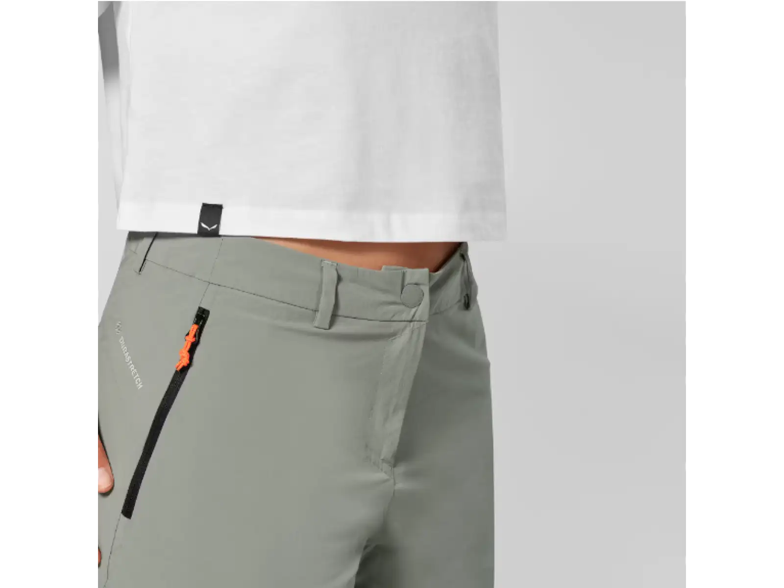 Salewa Puez Talvena Durastretch dámské kraťasy Faded Green