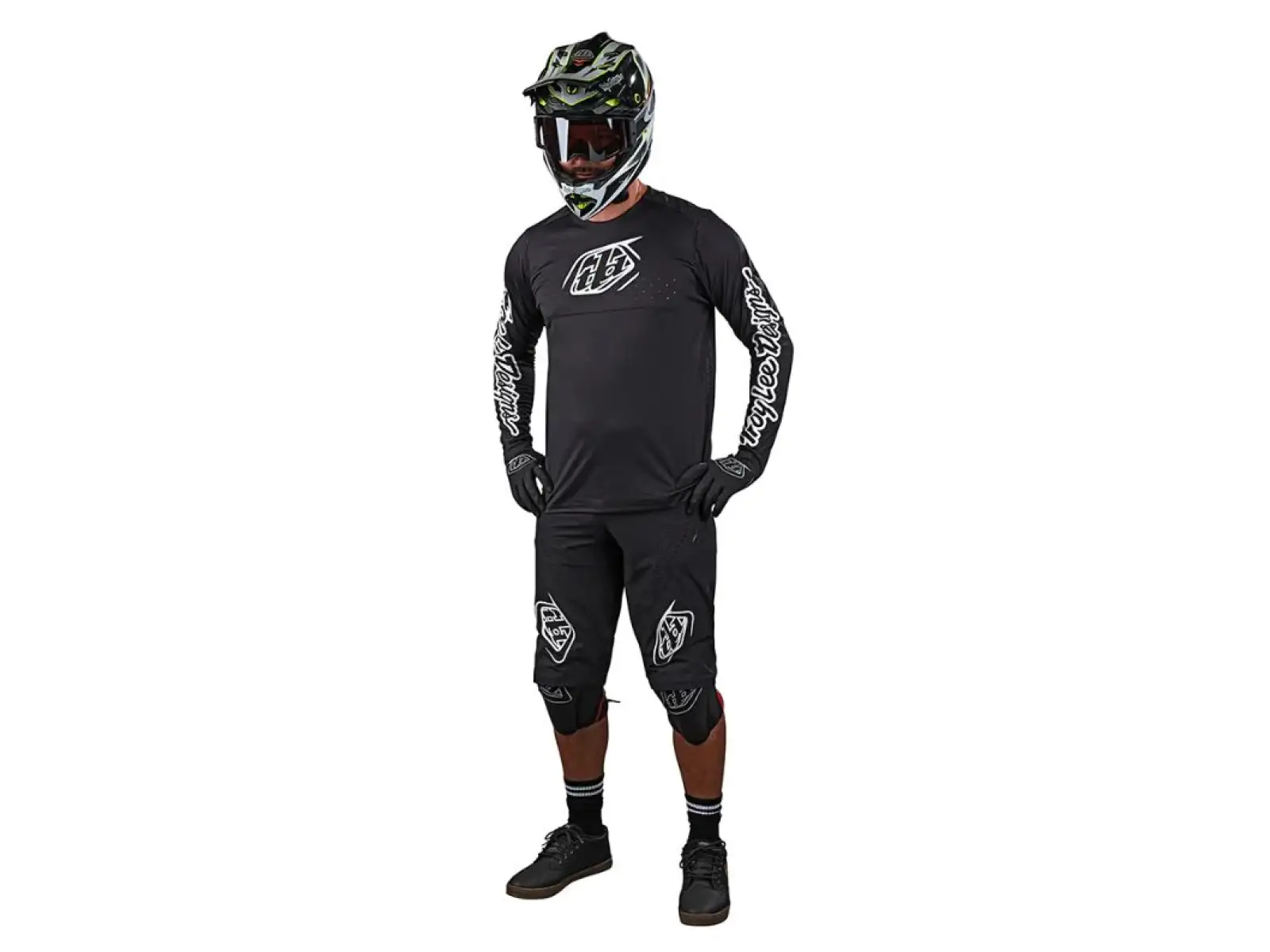 Troy Lee Designs Sprint pánský dres dlouhý rukáv Icon Black