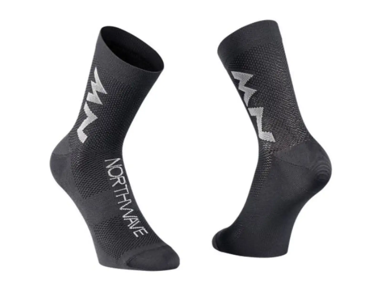Ne Northwave AirMid pánské ponožky Black/Grey