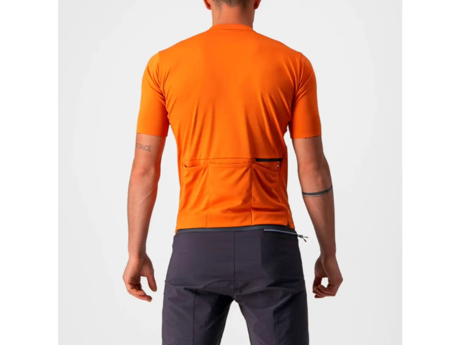 Castelli Unlimited AR pánský dres krátký rukáv Orange Rust