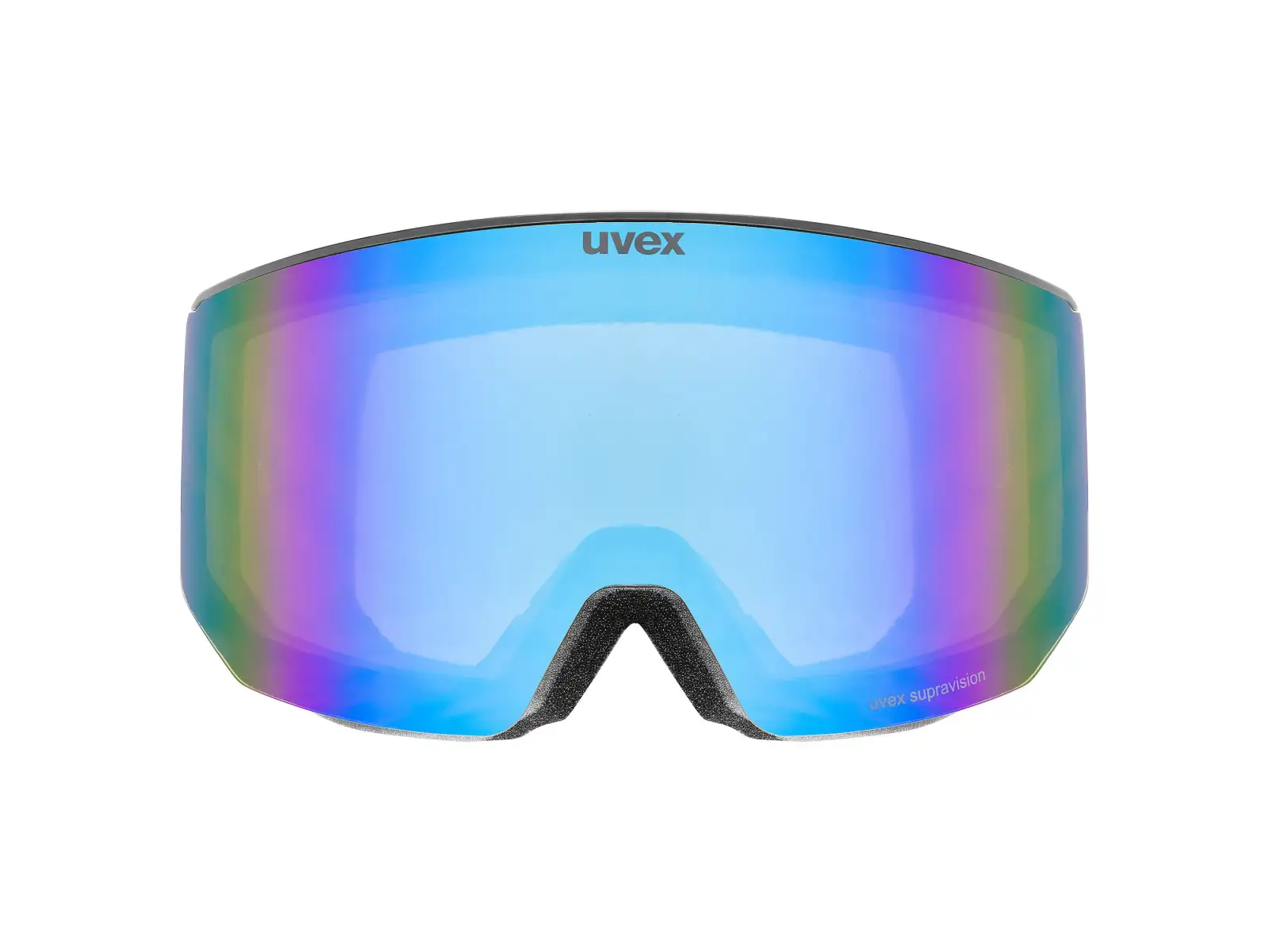 Uvex Lace Attract FM lyžařské brýle black matt/ice - green