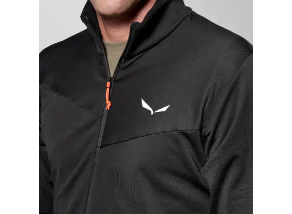 Salewa Puez Cammino Polarlite Half-Zip pánská mikina Black Out
