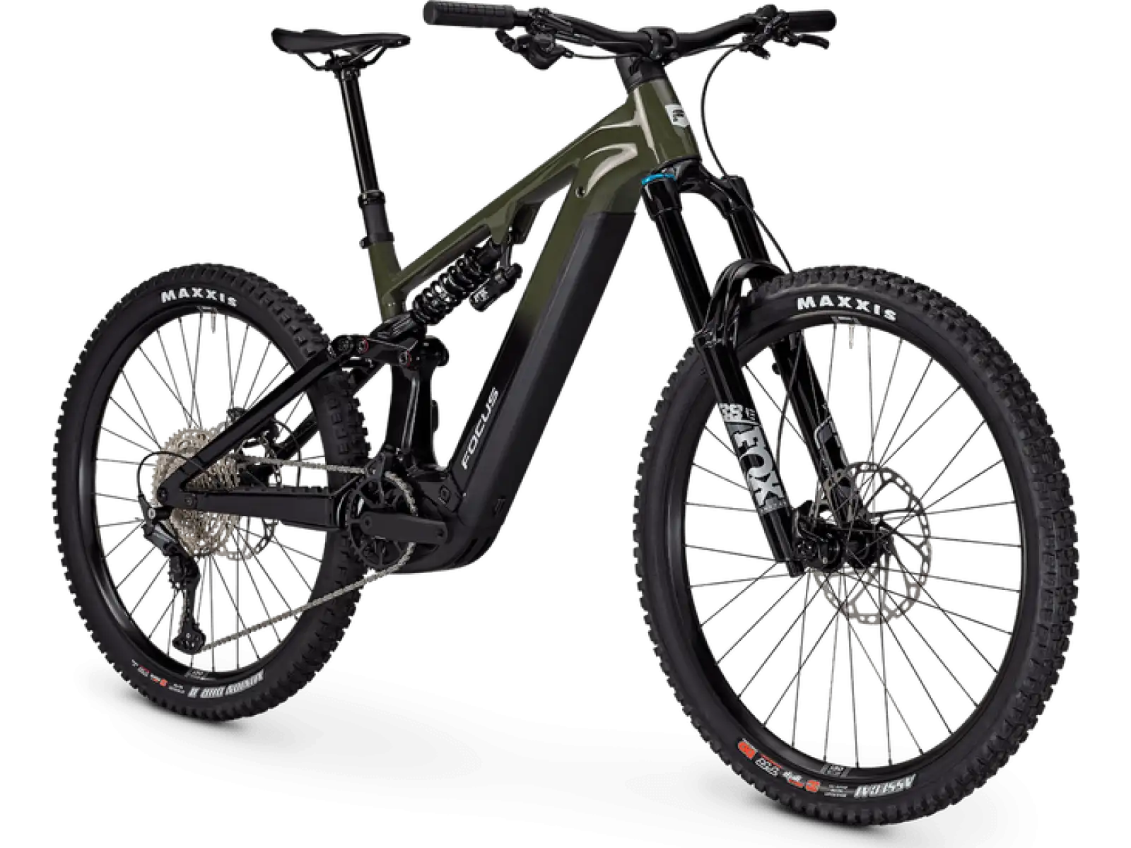 Focus SAM2 6.8 800 Wh celoodpružené elektrokolo Urbangreen/Magiclack