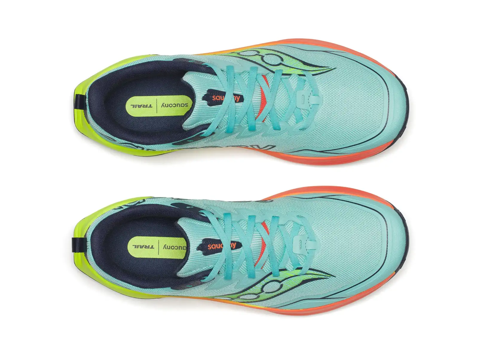 Saucony Peregrine 16 pánská běžecká obuv Splash/Citron