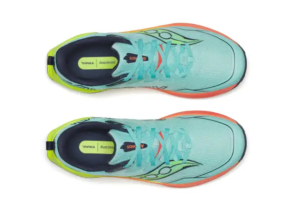 Saucony Peregrine 16 pánská běžecká obuv Splash/Citron