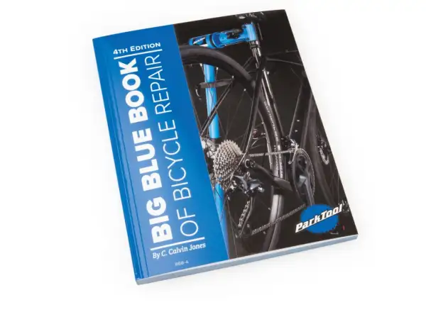 Park Tool Velká modrá kniha o servisu jízdních kol, 4. vydání pouze v anglickém jazyce