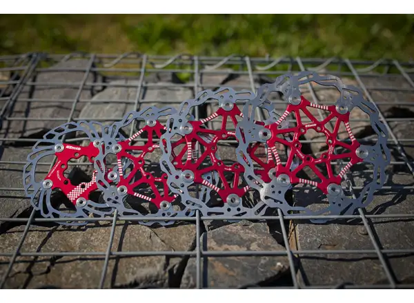 EZmtb brzdový kotouč 160 mm červená