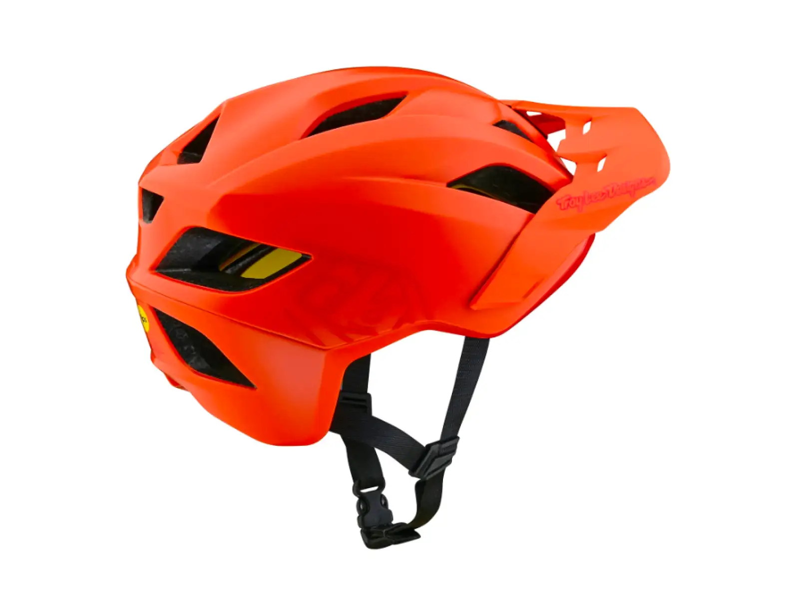 Troy Lee Designs Flowline Mips dětská přilba Point Mandarin