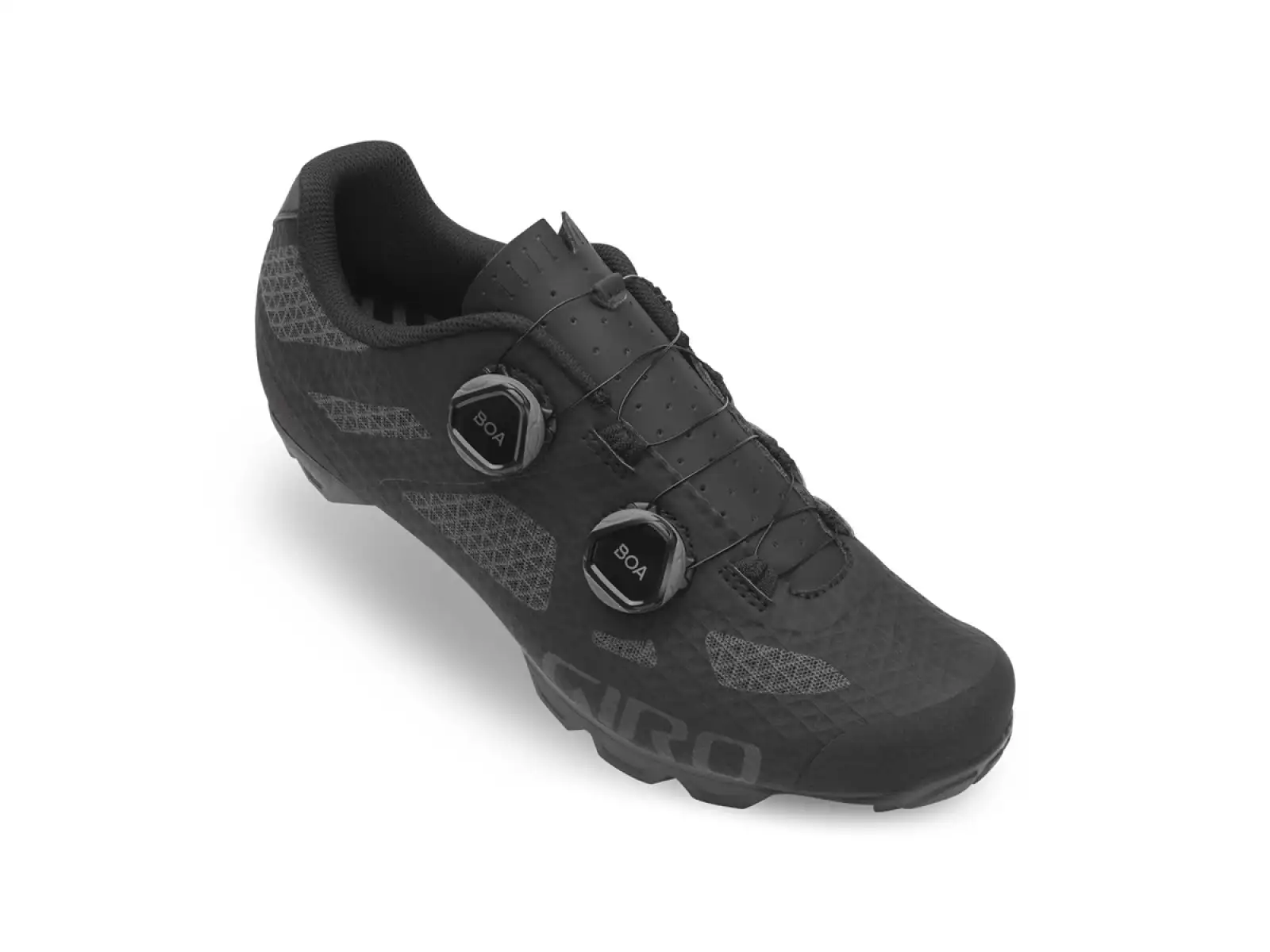 Giro Sector MTB pánské tretry Black/Dark Shadow
