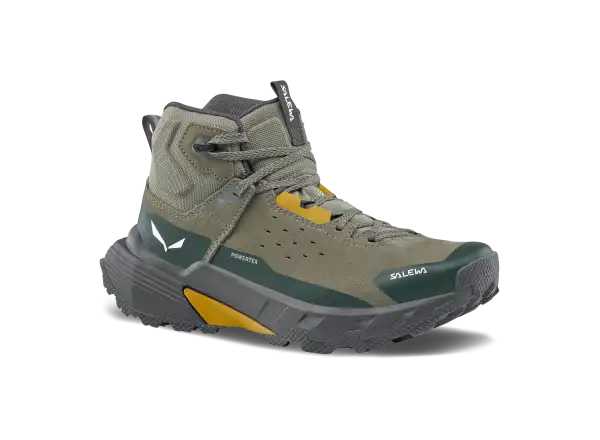 Salewa Pedroc 2 Leather MID PTX pánské boty Faded Green/Dark Olive
