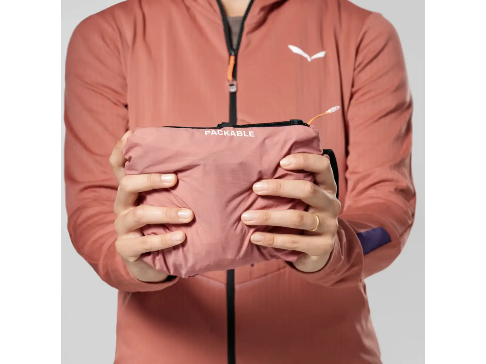 Salewa Pedroc Wind Light dámská bunda Desert Pink