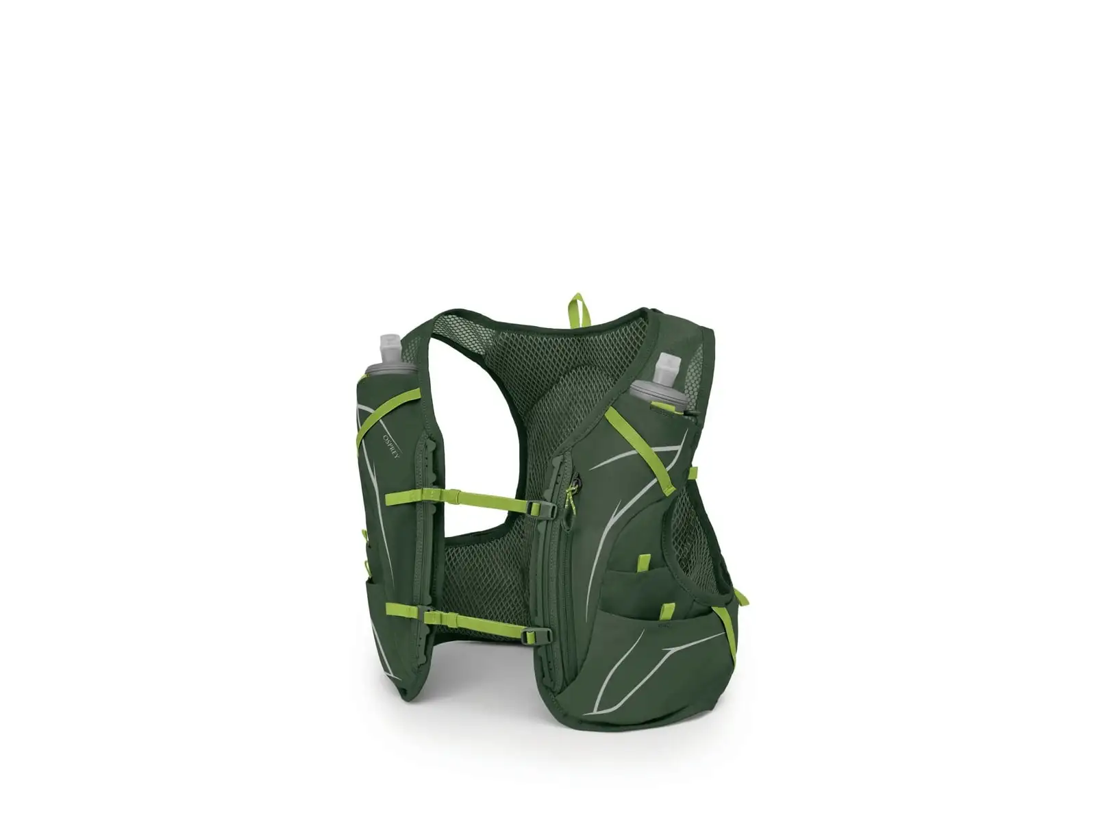 Osprey Duro 6 běžecká vesta 6 l + 2x láhev Hydraulics 0,5 l Seaweed Green/Limon