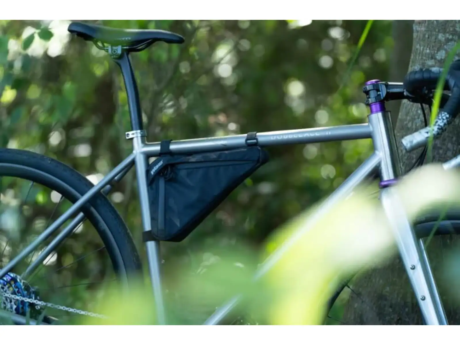 Woho X-Touring Tri Frame Bag 1,22 l rámová brašna Diamond CyberCam Black