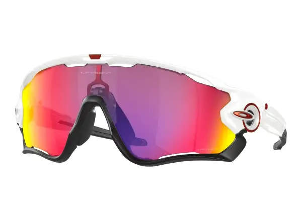 Oakley Jawbreaker sluneční brýle Polished White/Prizm Road