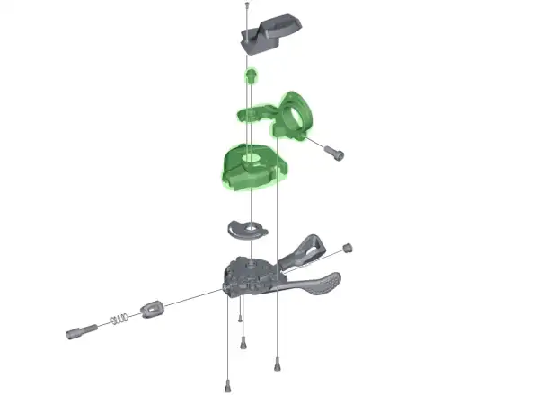 Shimano XT SL-M8000 náhradní objímka k řadící páčce s ukazatelem pravá