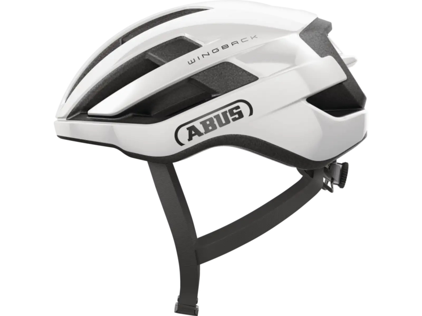 Abus WingBack silniční přilba Shiny White