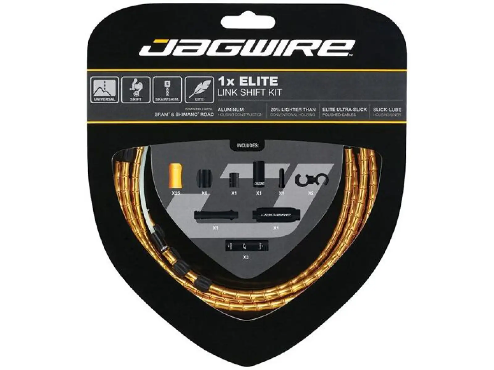 Jagwire 1x Elite Link Shift Kit černá