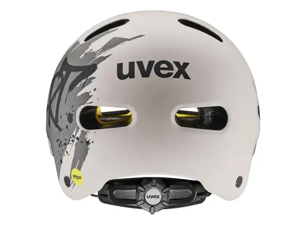 Uvex Kid 4 Style Mips dětská přilba Dirt Warm Grey Matt