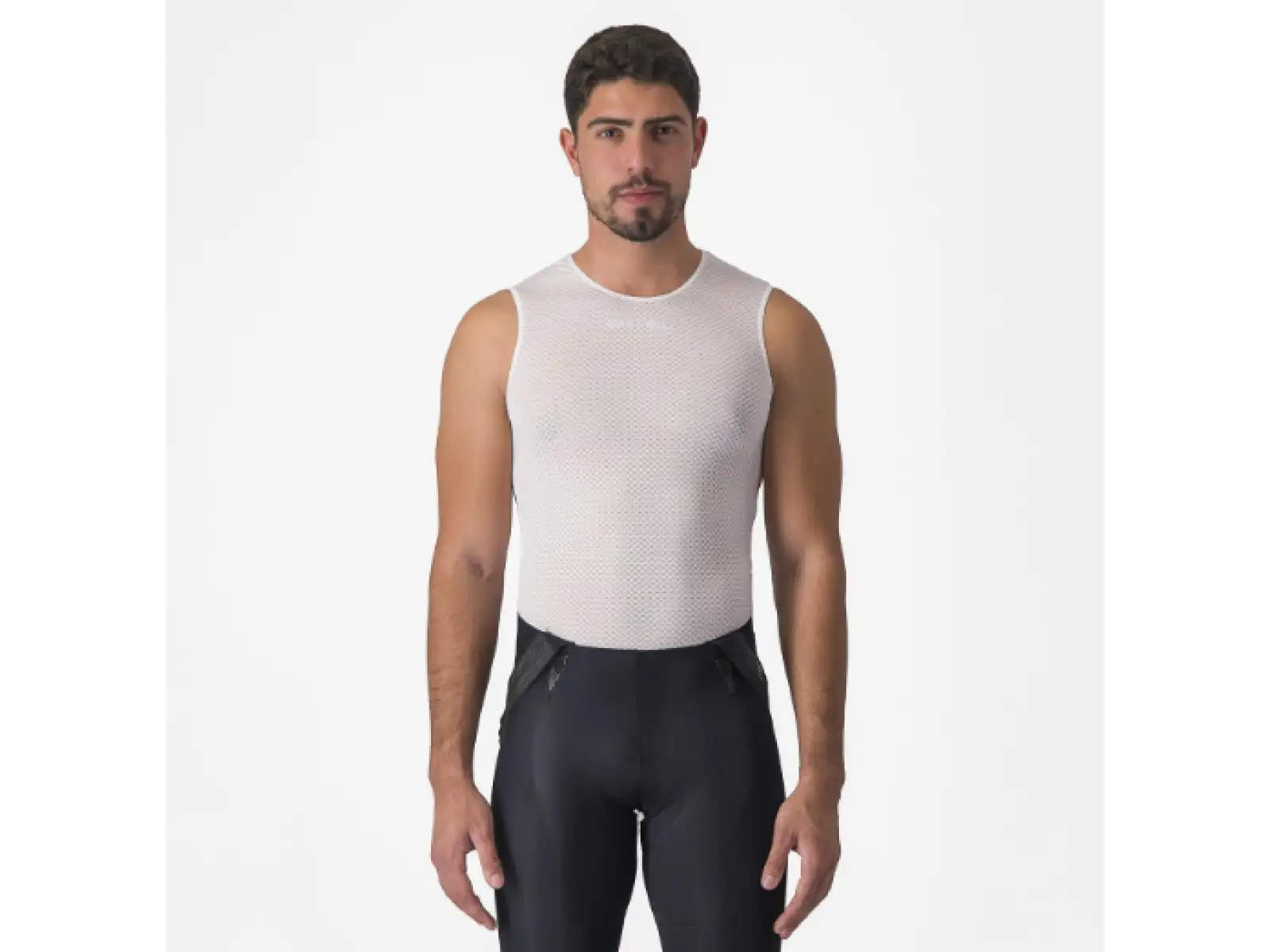 Castelli Pro Mesh 2.0 funkční triko bez rukávu White