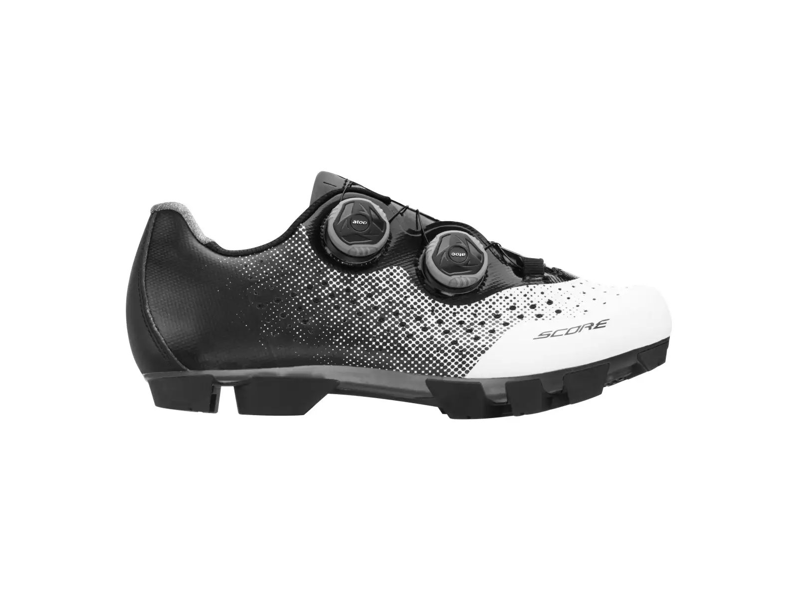 Force Score MTB pánské tretry bílá/černá