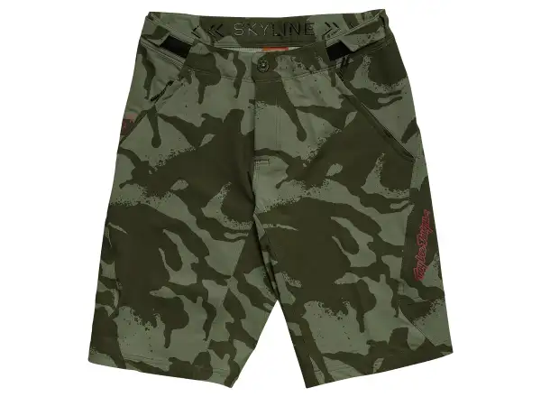 Troy Lee Designs Skyline pánské kraťasy Shadow Camo Olive