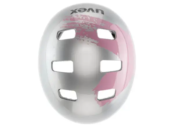 Uvex Kid 3 přilba Silver/Rosé