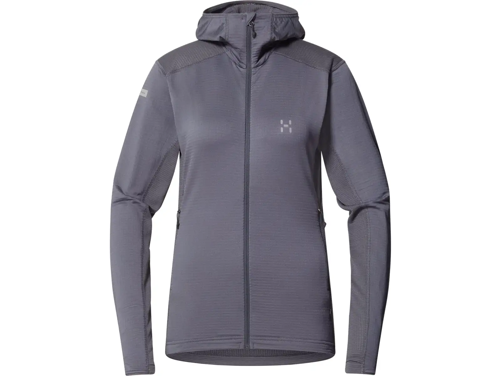 Haglöfs L.I.M Mid Multi Hood dámská mikina s kapucí tmavě šedá