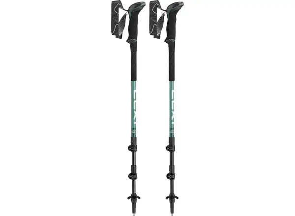 Leki Makalu Lite trekové hole malachite Green/Dark malachite Green/White