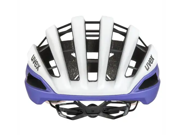 Uvex Surge Aero MIPS silniční přilba White/Lila Apricot Matt