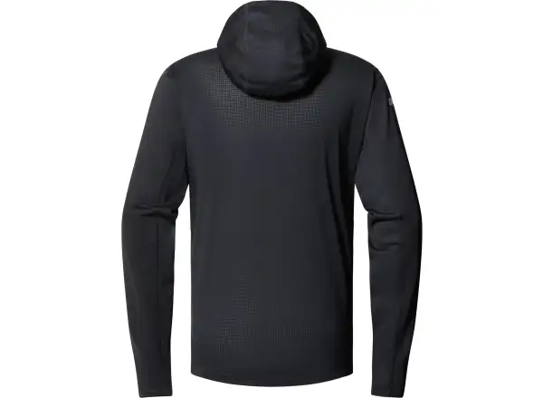 Haglöfs L.I.M Mid Multi Hood pánská mikina  True Black