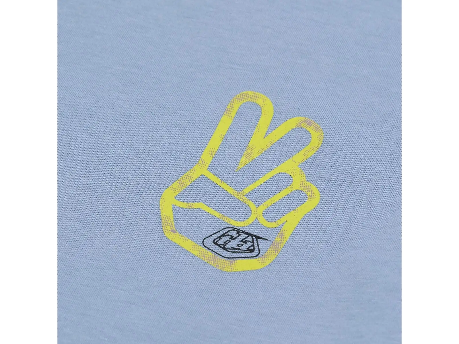 Troy Lee Designs Peace Out dětské triko krátký rukáv Smoke Blue