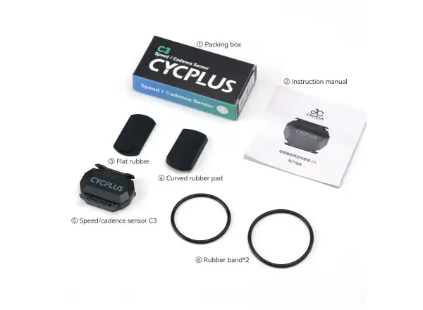Cycplus C3 Čidlo kadence a rychlosti