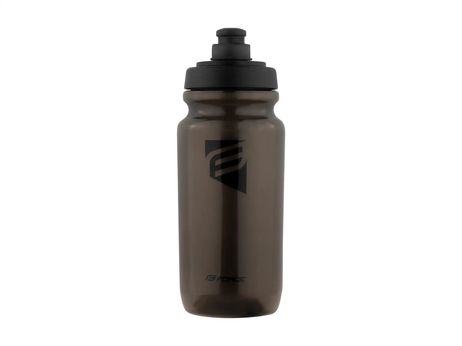 Force Slash cyklistická láhev 550 ml transparentní černá/černá