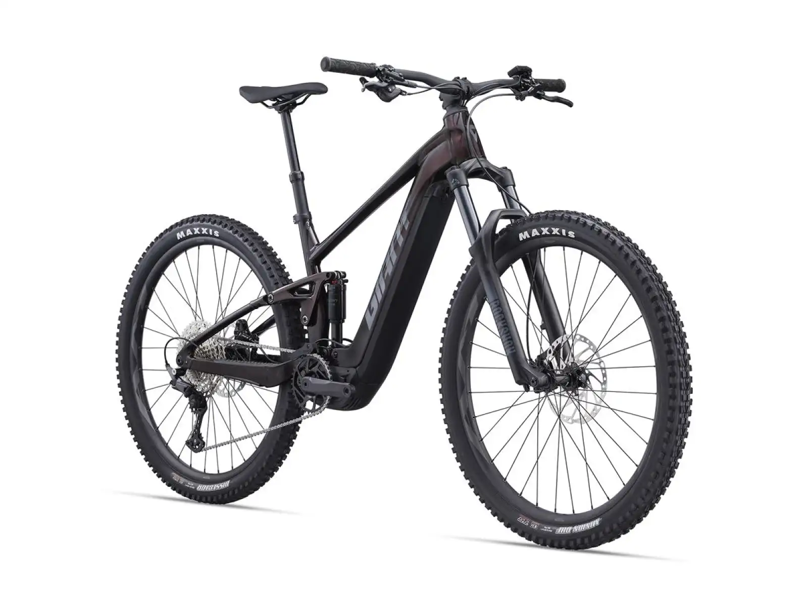 Giant Stance E+ 1 Pro celoodpružené elektrokolo cordovan