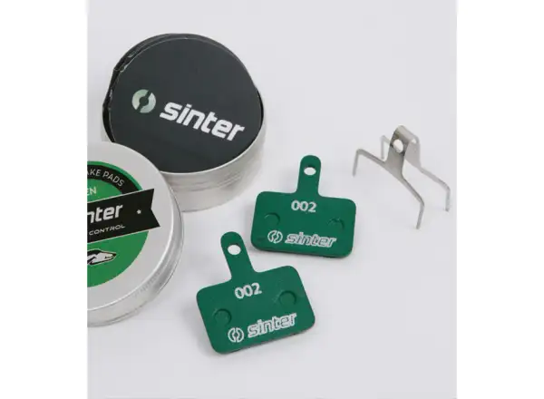 Sinter Shimano B Type brzdové destičky polymer zelená