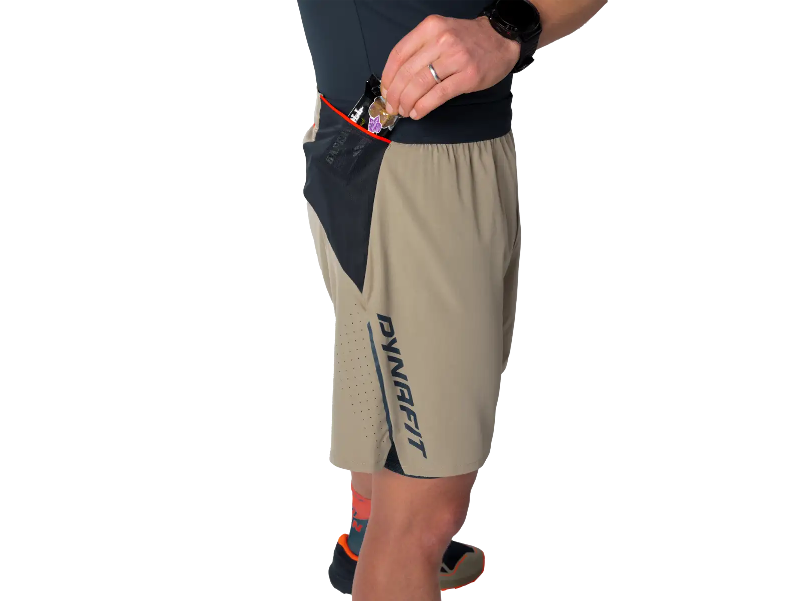 Dynafit Alpine Pro 2v1 pánské běžecké kraťasy Atlantic