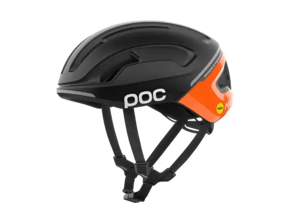 POC Omne Beacon MIPS cyklistická přilba Fluorescent Orange AVIP/Uranium Black Matt